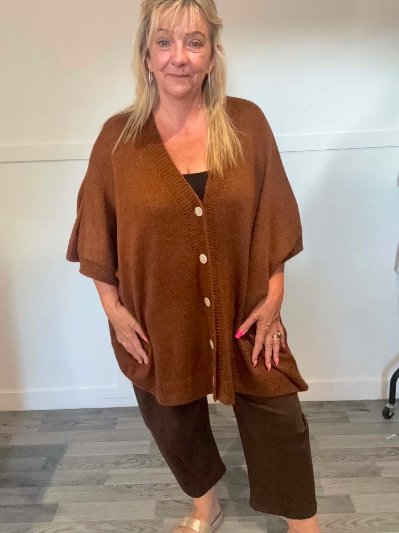 LORNA - Button Cardigan 14 to 26