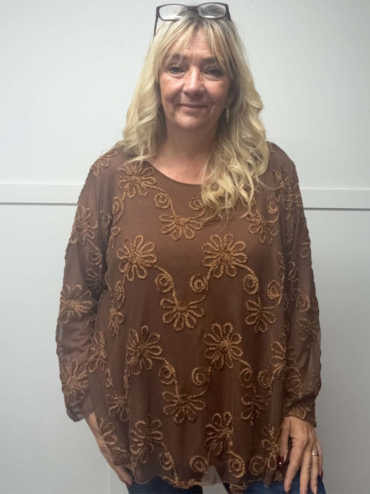 GRACE - Embroidered Blouse 14 to 24