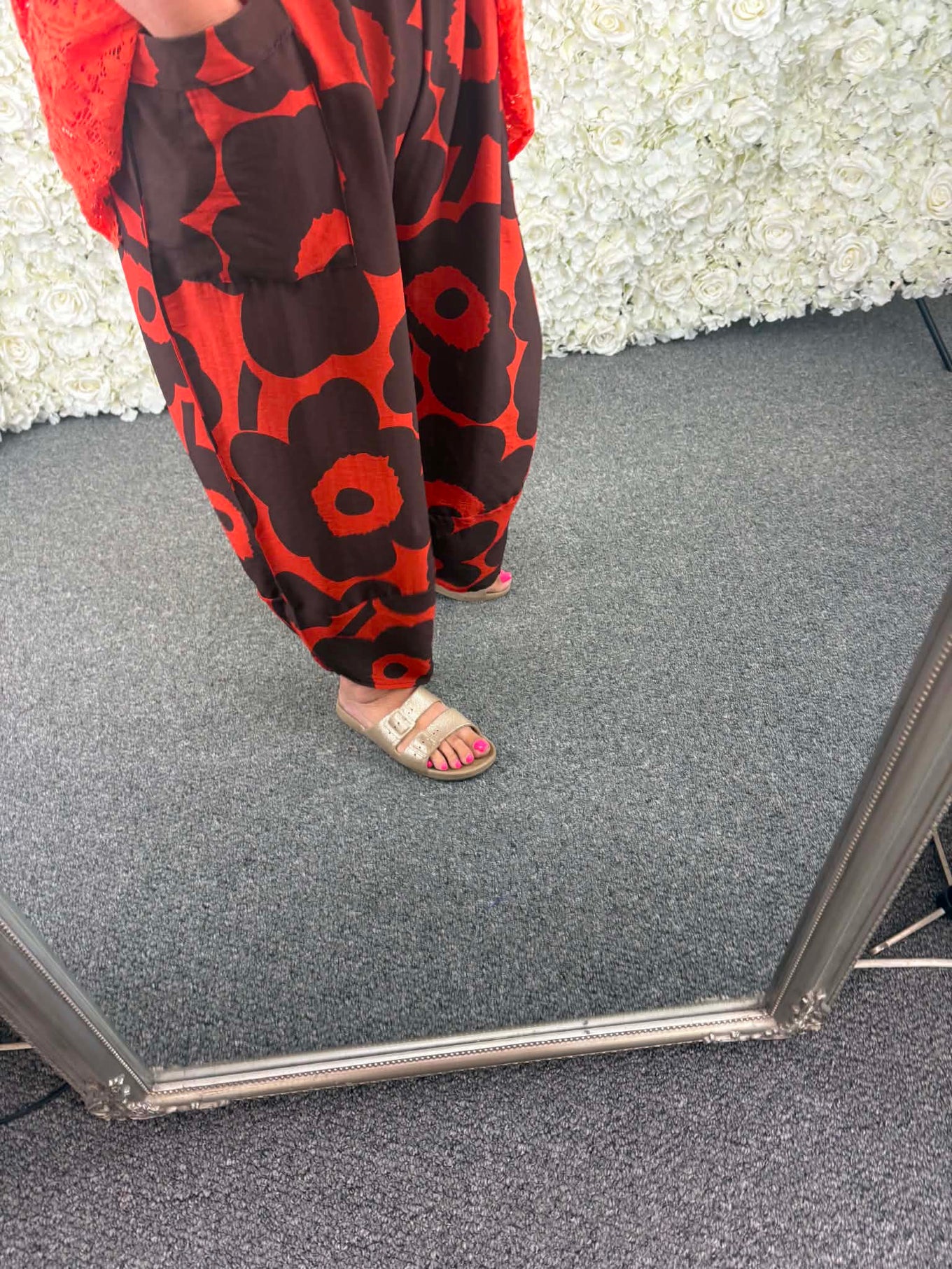Florie - Barrel Leg Trousers 14 to 24