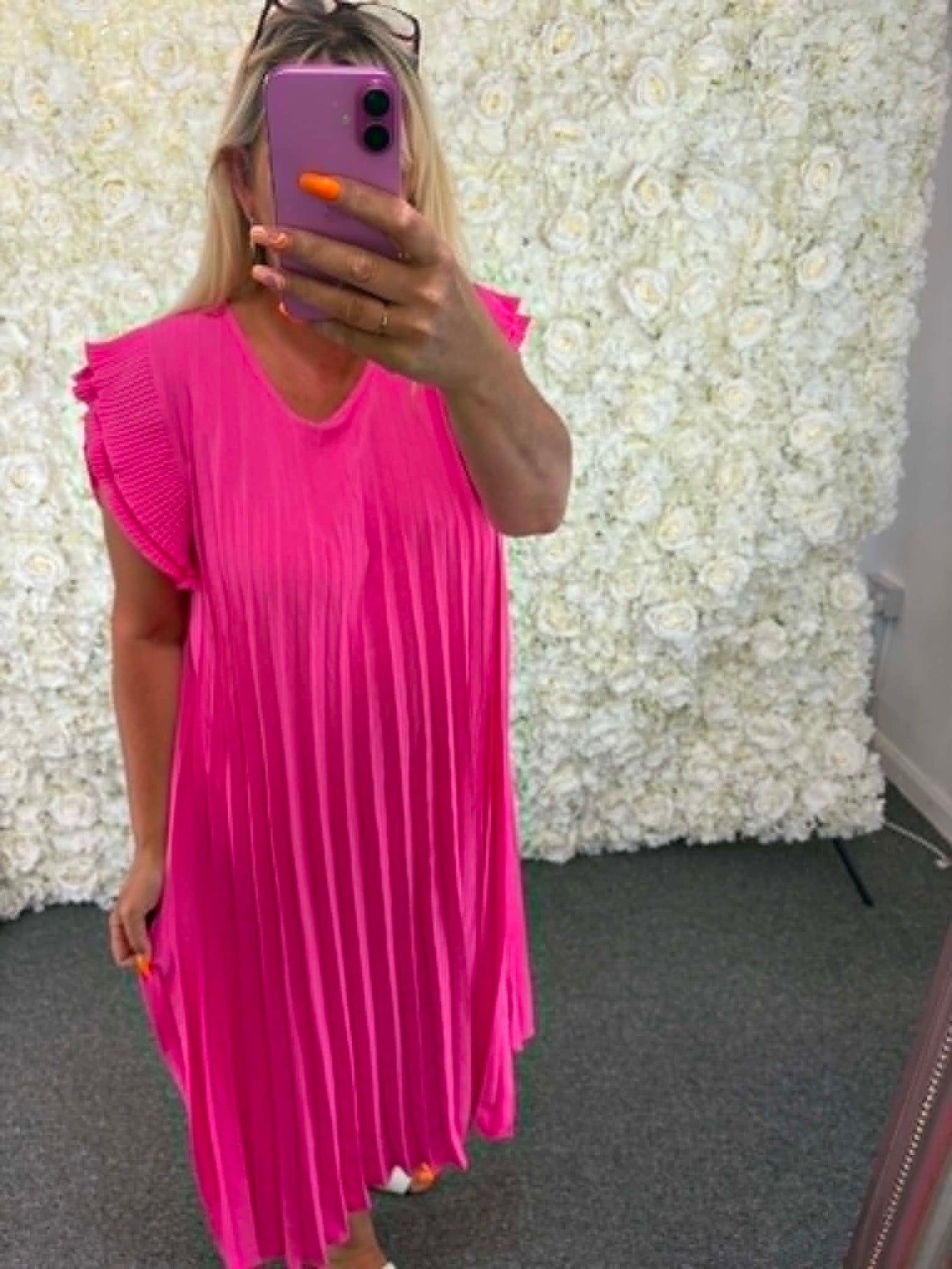 ENID - Pleated Dress 14 to 24