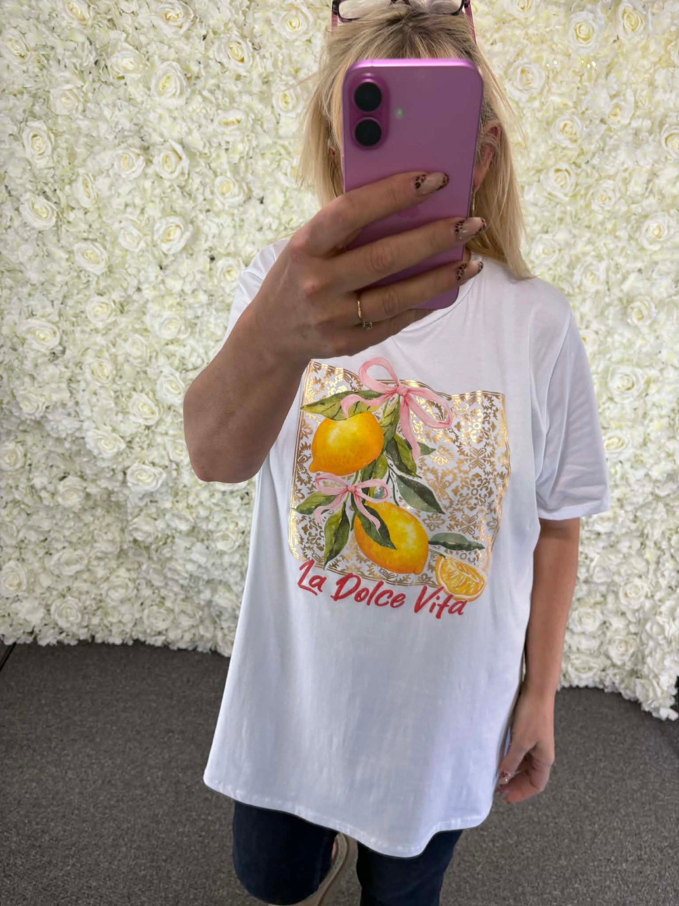 MIKA - Lemon Print T-Shirt 14 to 24