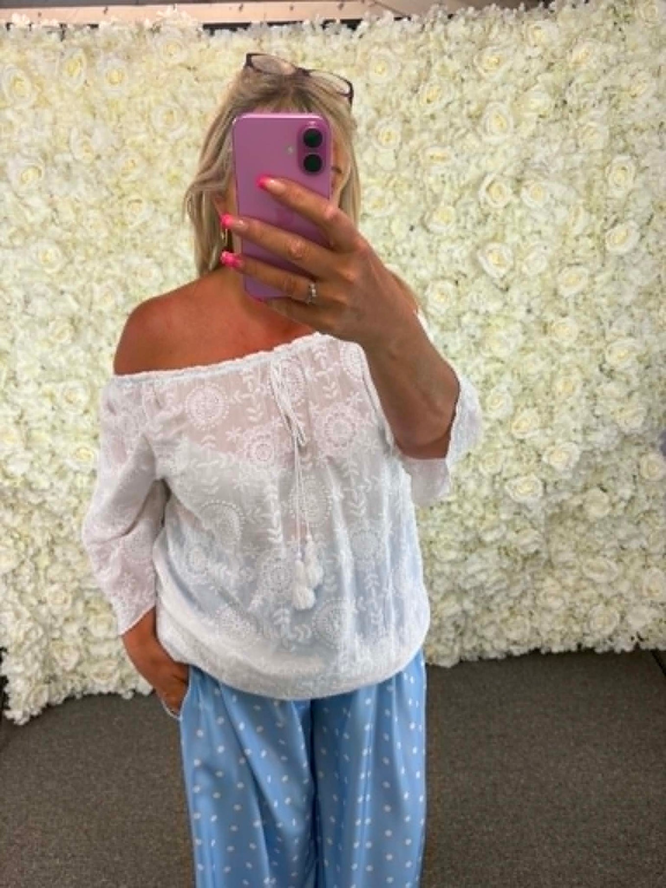 Lexa - Pretty Off The Shoulder Blouse12 to 16