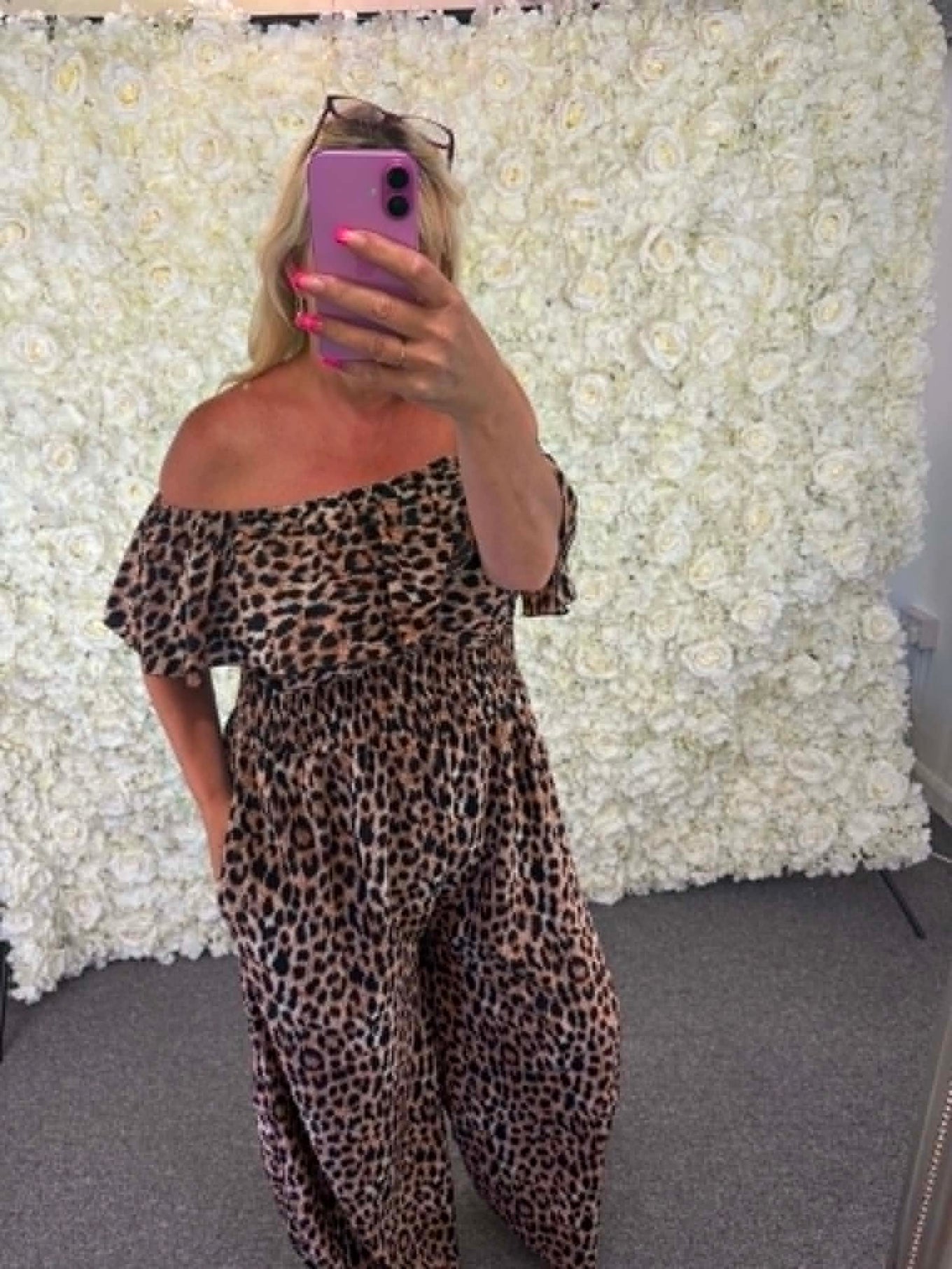 ARIS - Leopard Print Jumpsuit 14 to 22/24