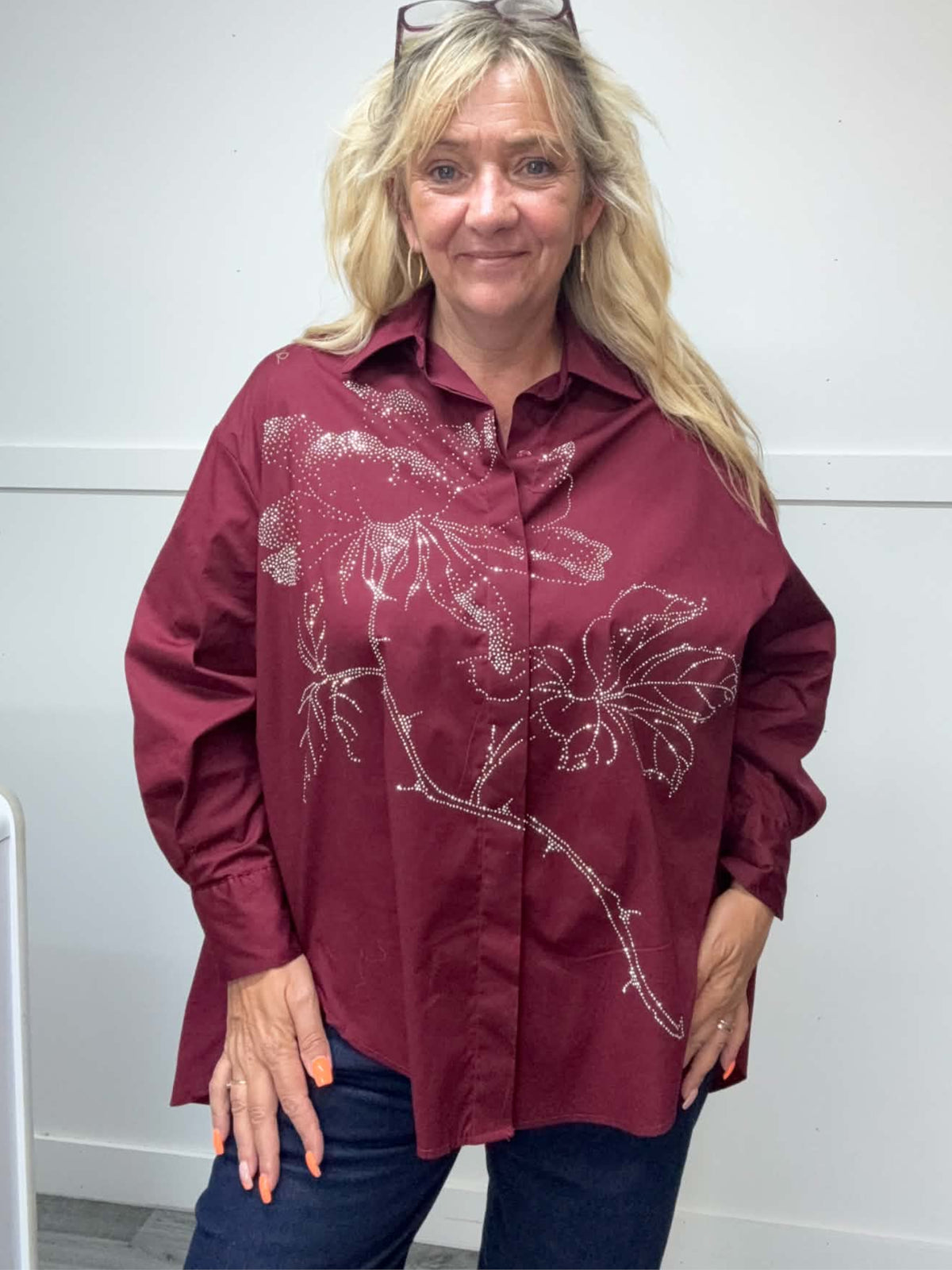 LUCIA - Bling Shirt 14 to 24