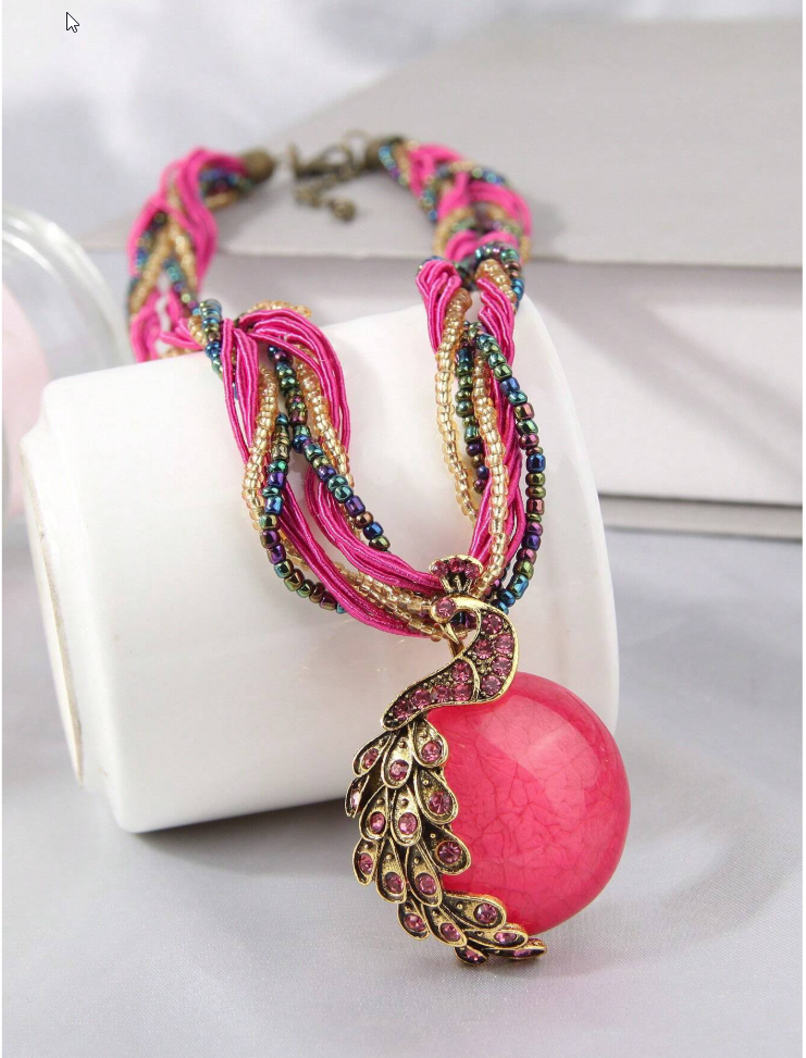 Eris Chunky beaded Necklace