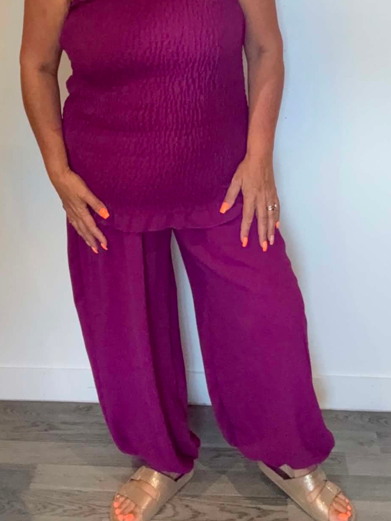 CANDICE - Cuffed Trousers 14 to 24
