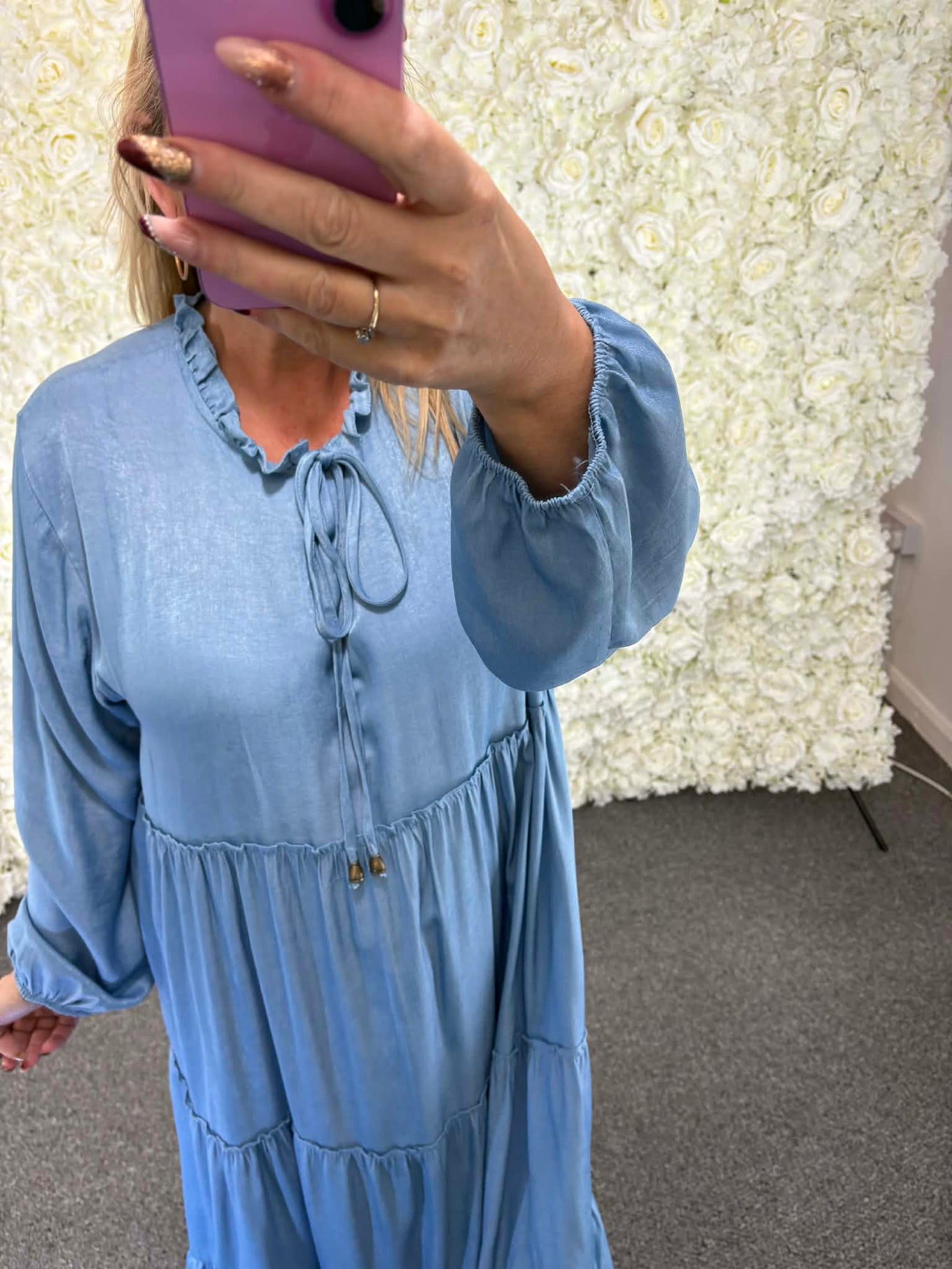 Estelle - Denim Dress 14 to 22