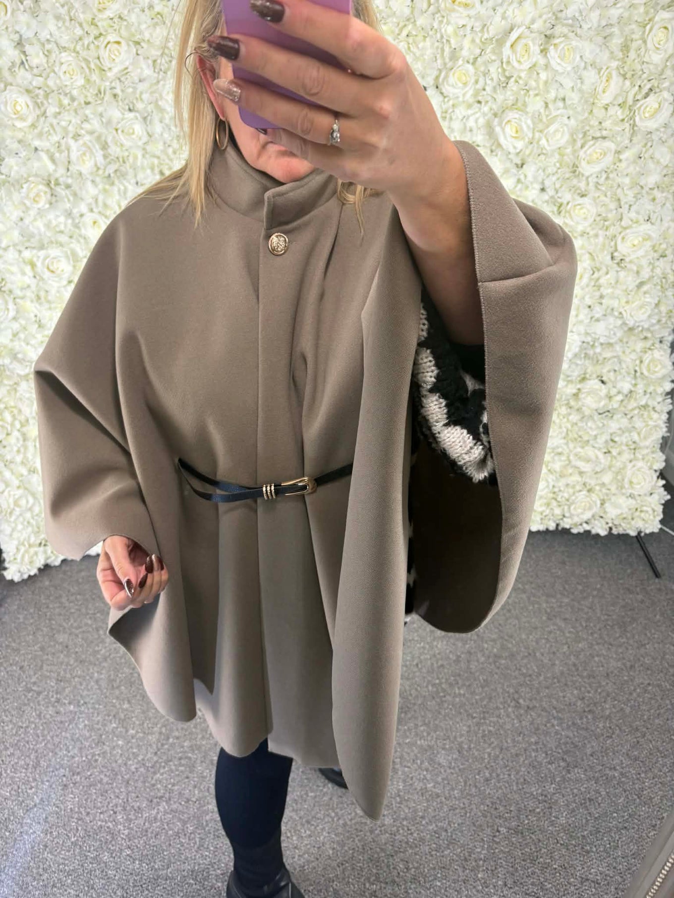 Shelley - Belted Cape 16 to 26