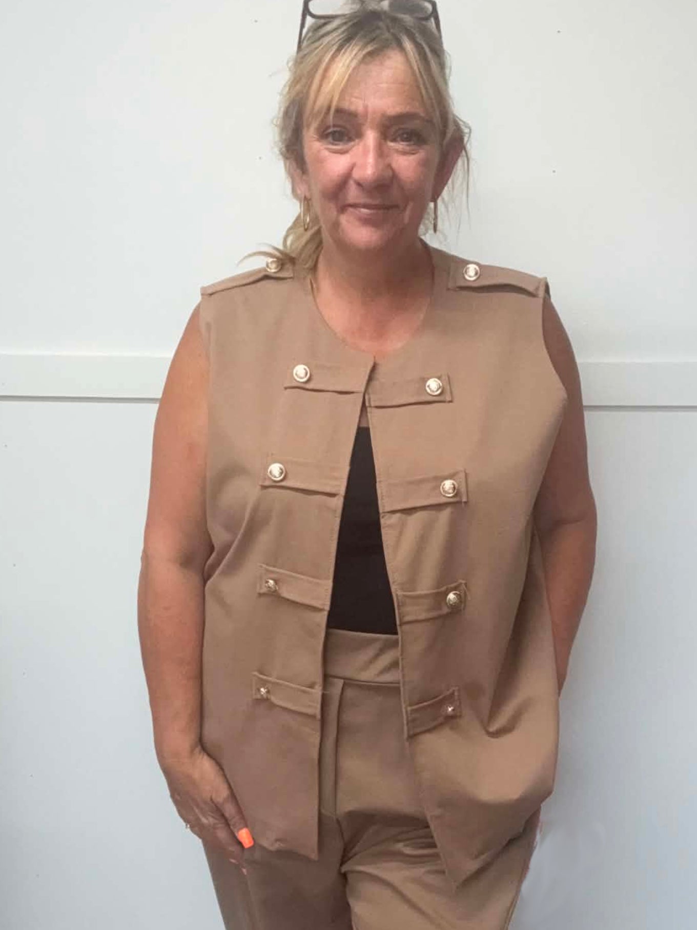 DOLLY - Military Style Gilet 14 to 24