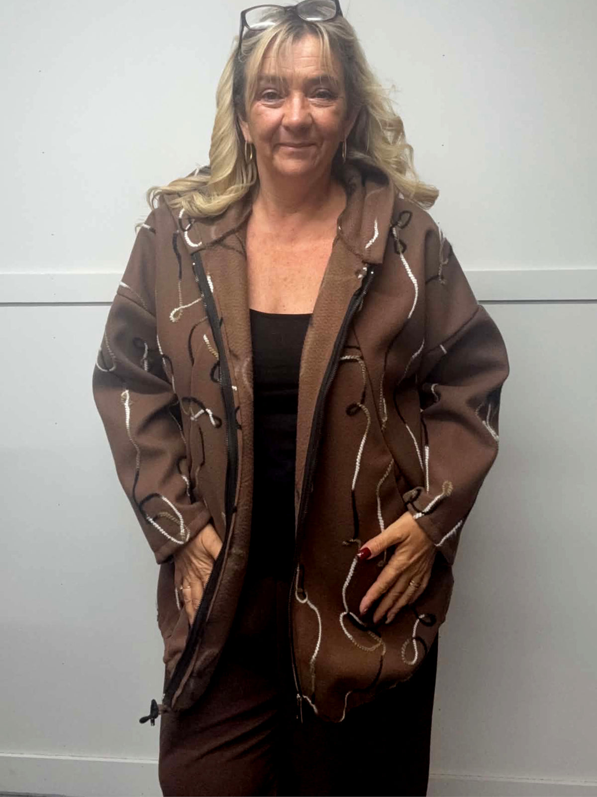 ANAYA - Patterned Jacket 14 to 24