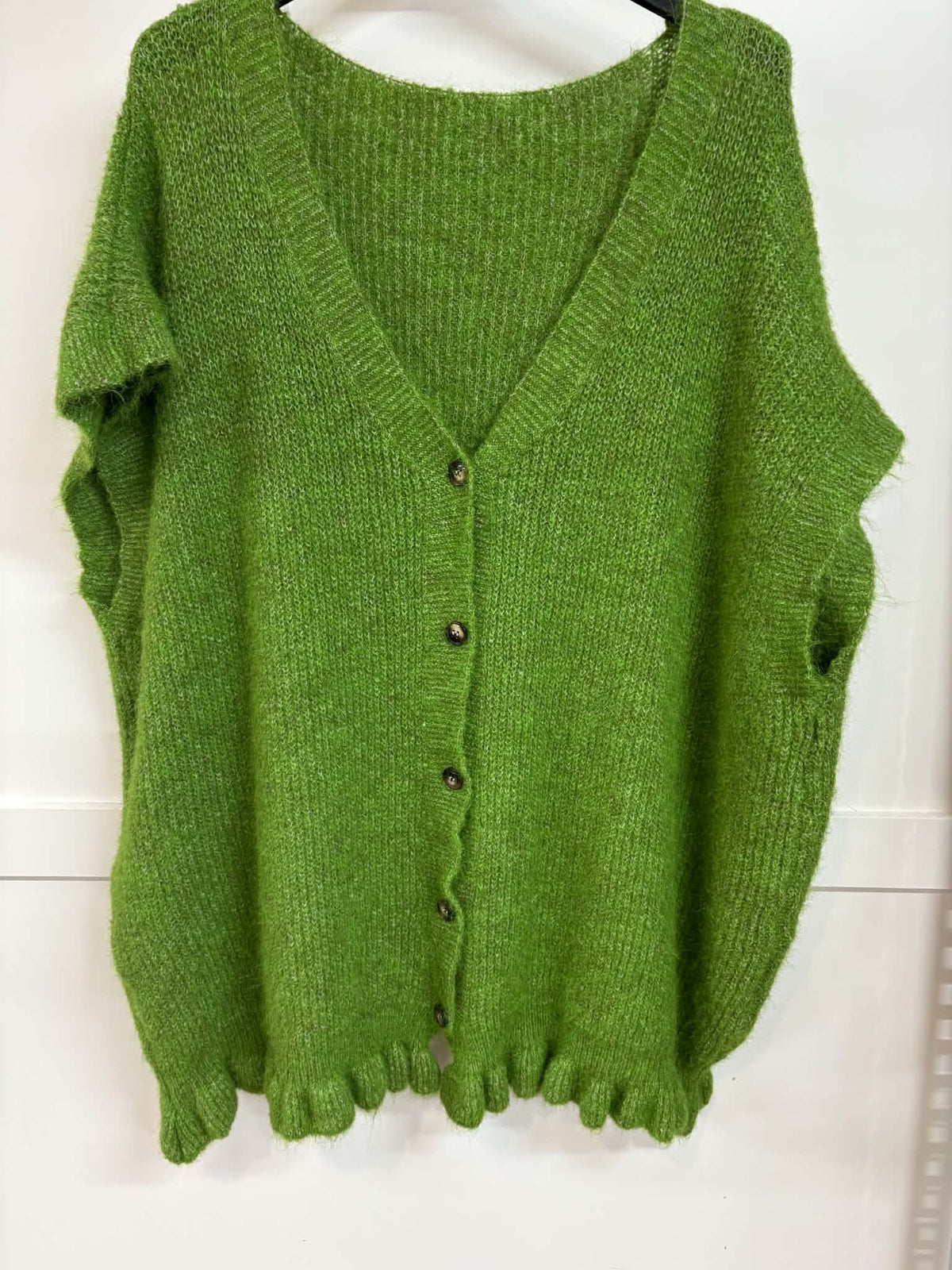 SASCHA - Frill Cardigan 16 to 24/26 - Jane's Boutique