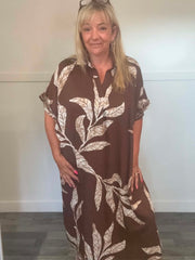 SUZIE - Long Shirt Dress 14 to 24