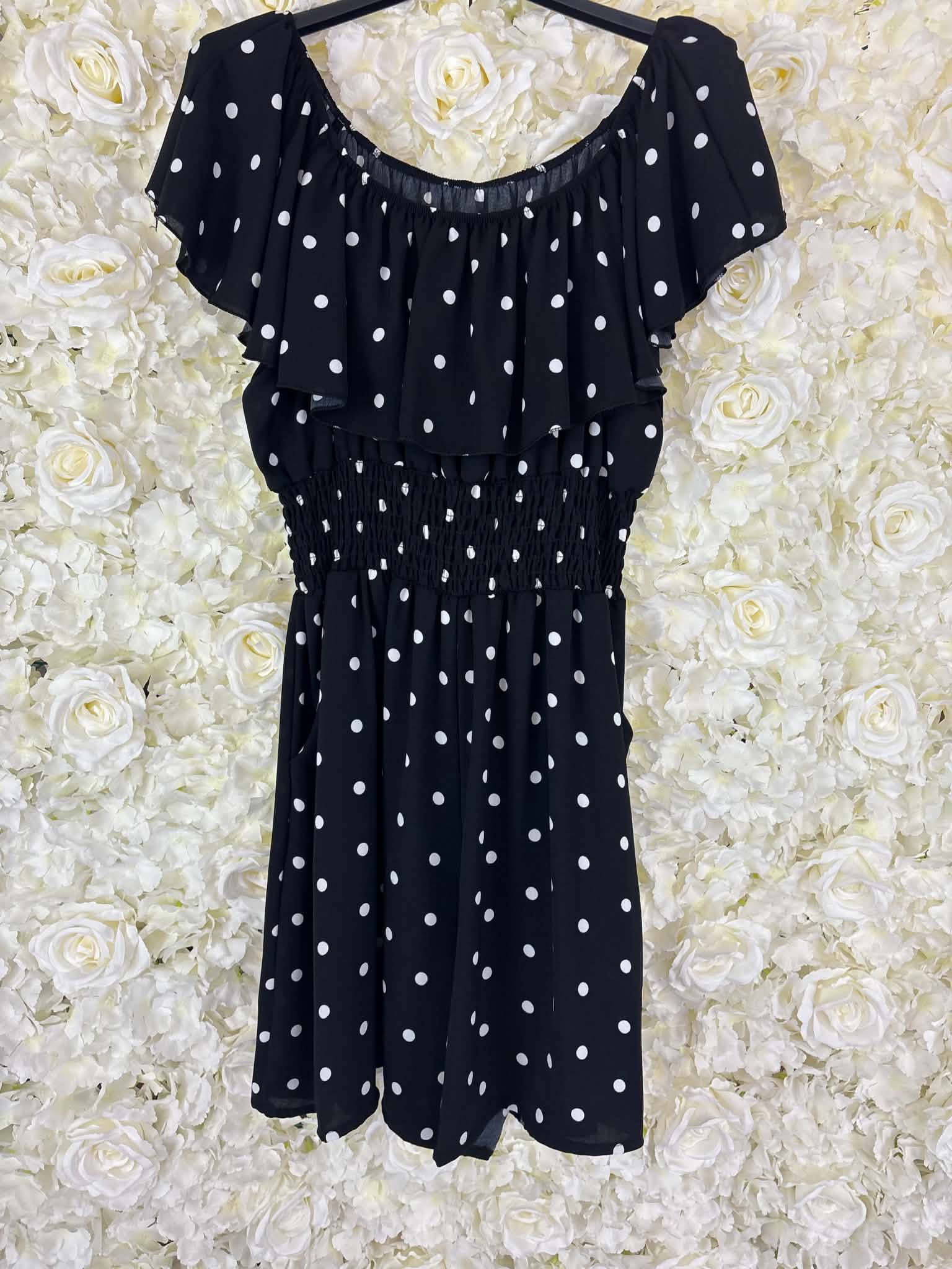 Lalya - Polka Dot Playsuit 14 to 24