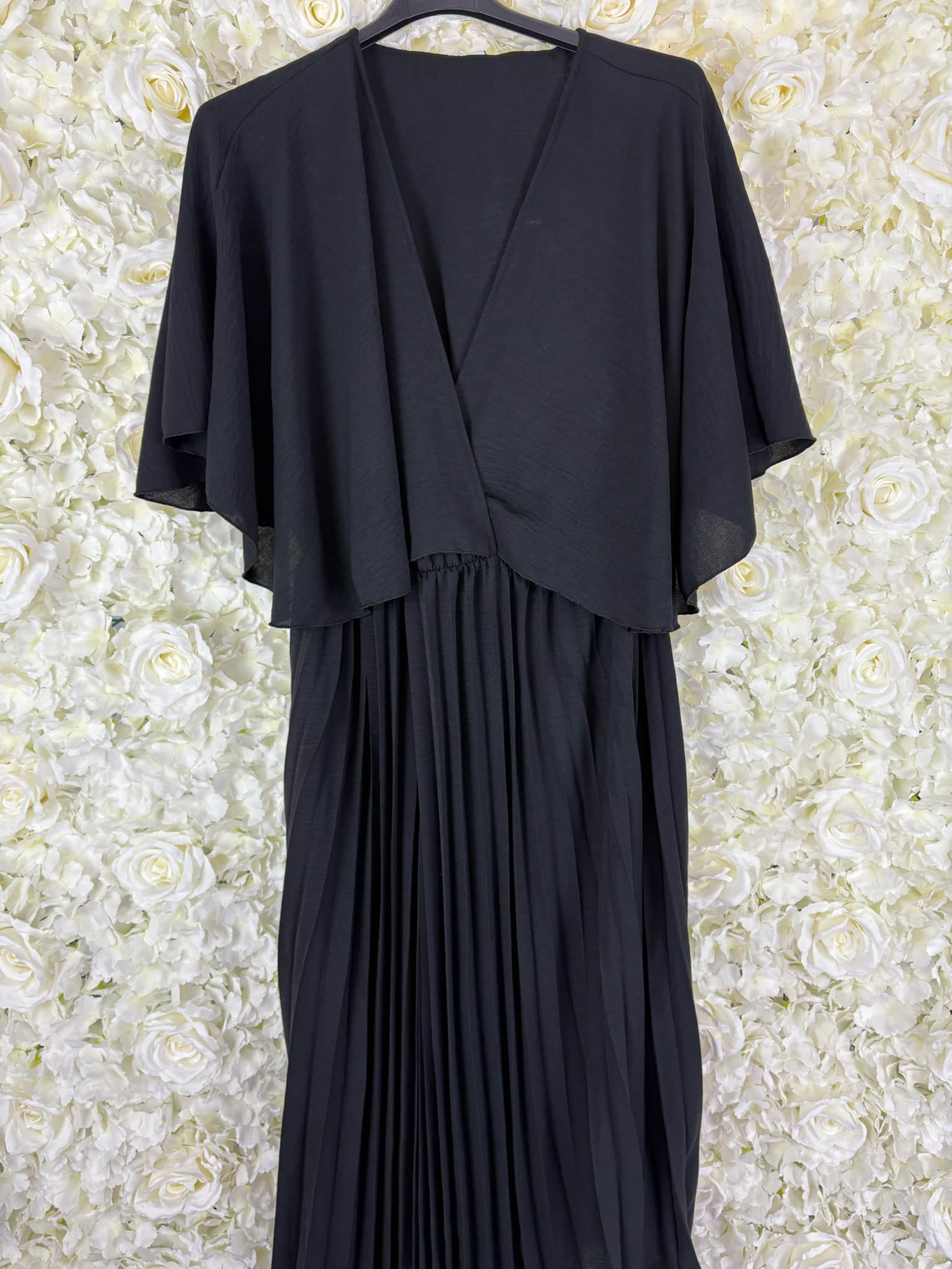 MARGARET - Pleated Wrap Dress 16 to 24