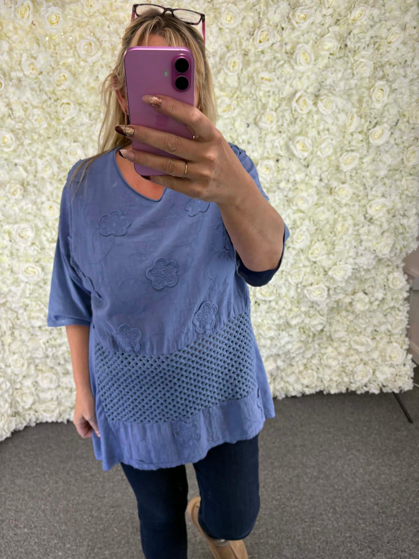 Shena - Crochet Style Top 12 to 20