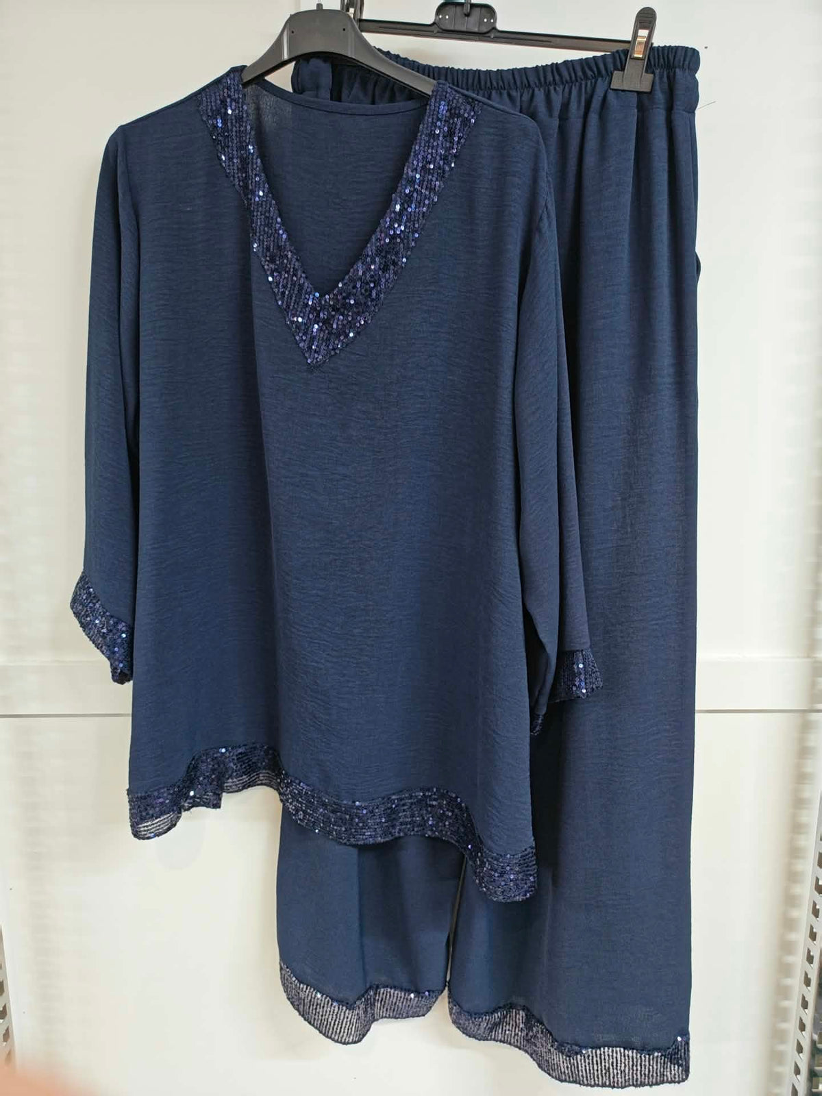 EMILY - Sequin Trouser Suit 14 to 24