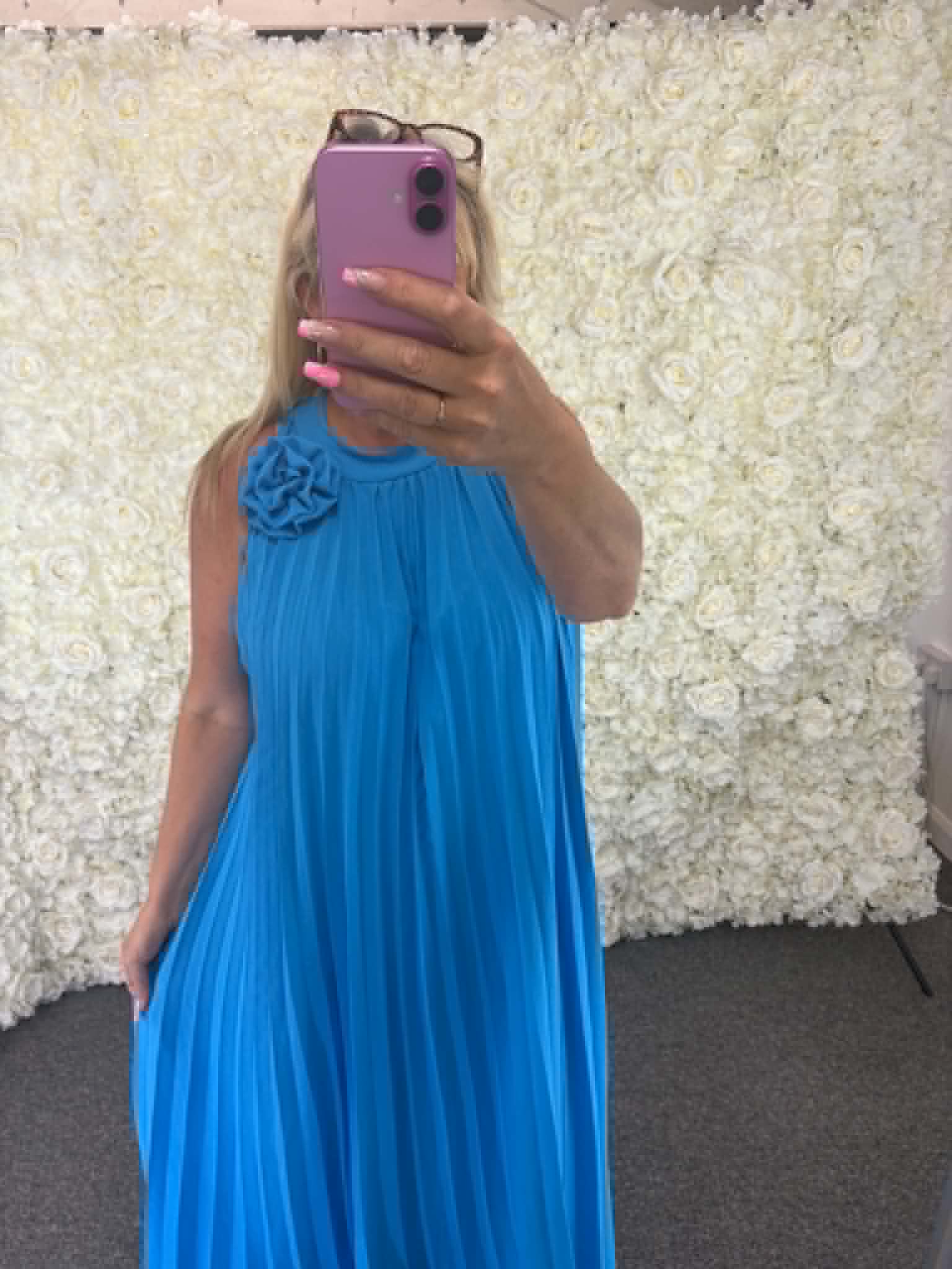 Lara - Pleated Dress 14 to24