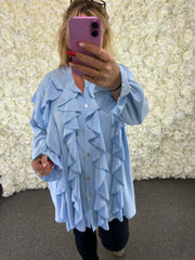 Toni - Ruffle Blouse 16 to 24