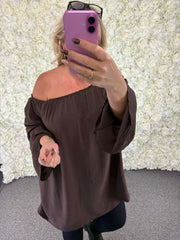 Suzanne - Off The shoulder blouse 16 to 24