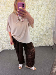 avril - Lace Harem Trousers 16 to 24