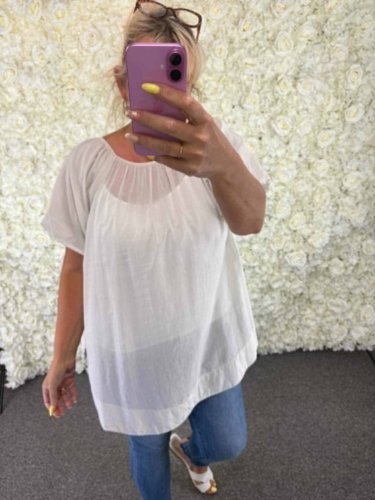 Roma - Off The shoulder blouse 14 to 22