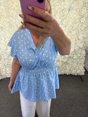 AMIRA - Polka Dot Top 14 to 24