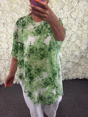 SOLINE - Floral Blouse 16 to 26
