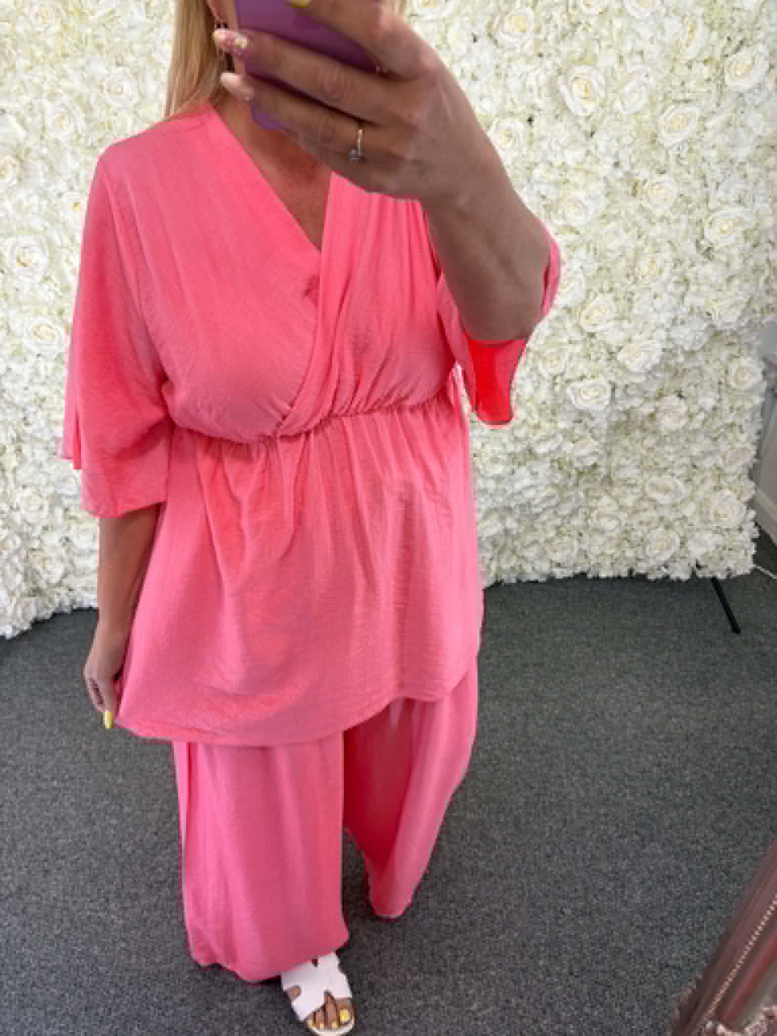 Alina - 2 Piece Trouser Suit 14 to 24