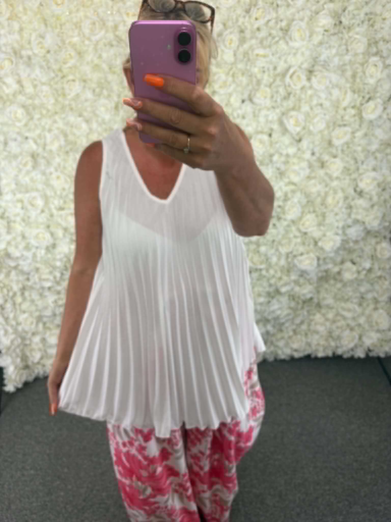 NINA - Pleated Vest 14 to 24