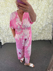 JESS - Floral Jumpsuit 10 to 22/24