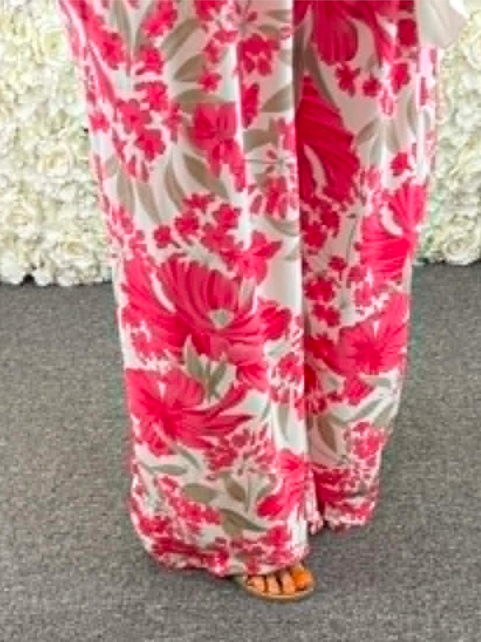 CECILIA - Floral Trousers 14 to 24