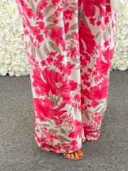 CECILIA - Floral Trousers 14 to 24