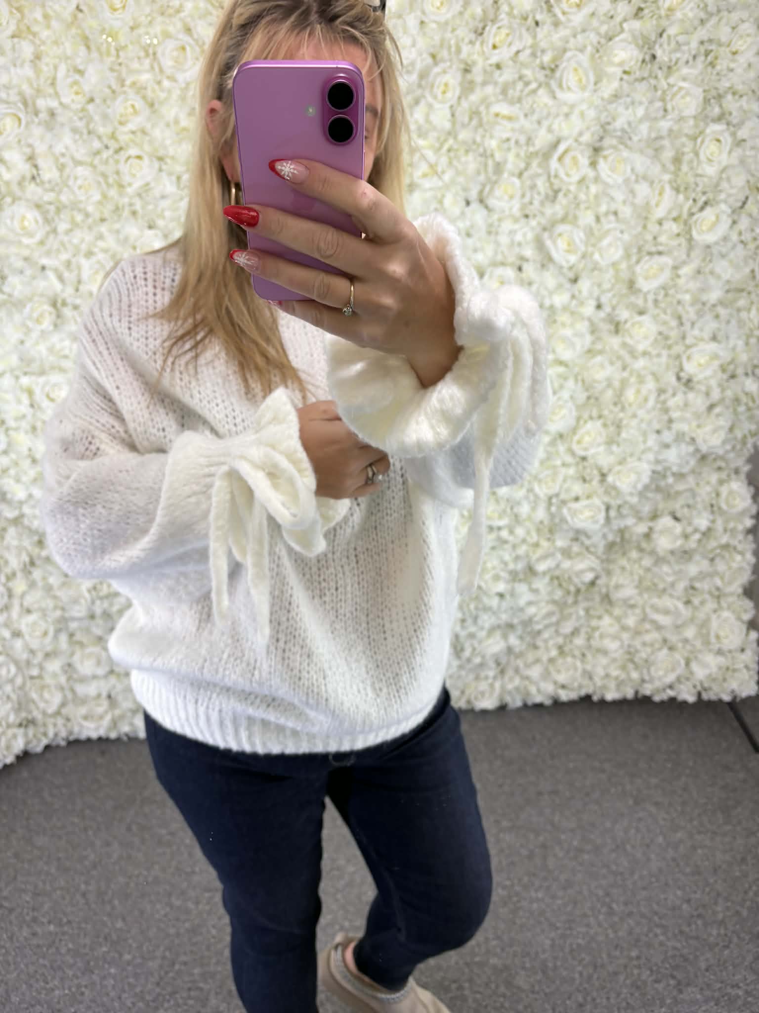 Layah - Bow Sleeve Jumper 14 to 24