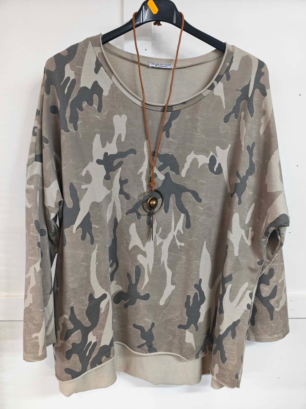 AINSLEY - Camouflage Sweatshirt 14 to 24