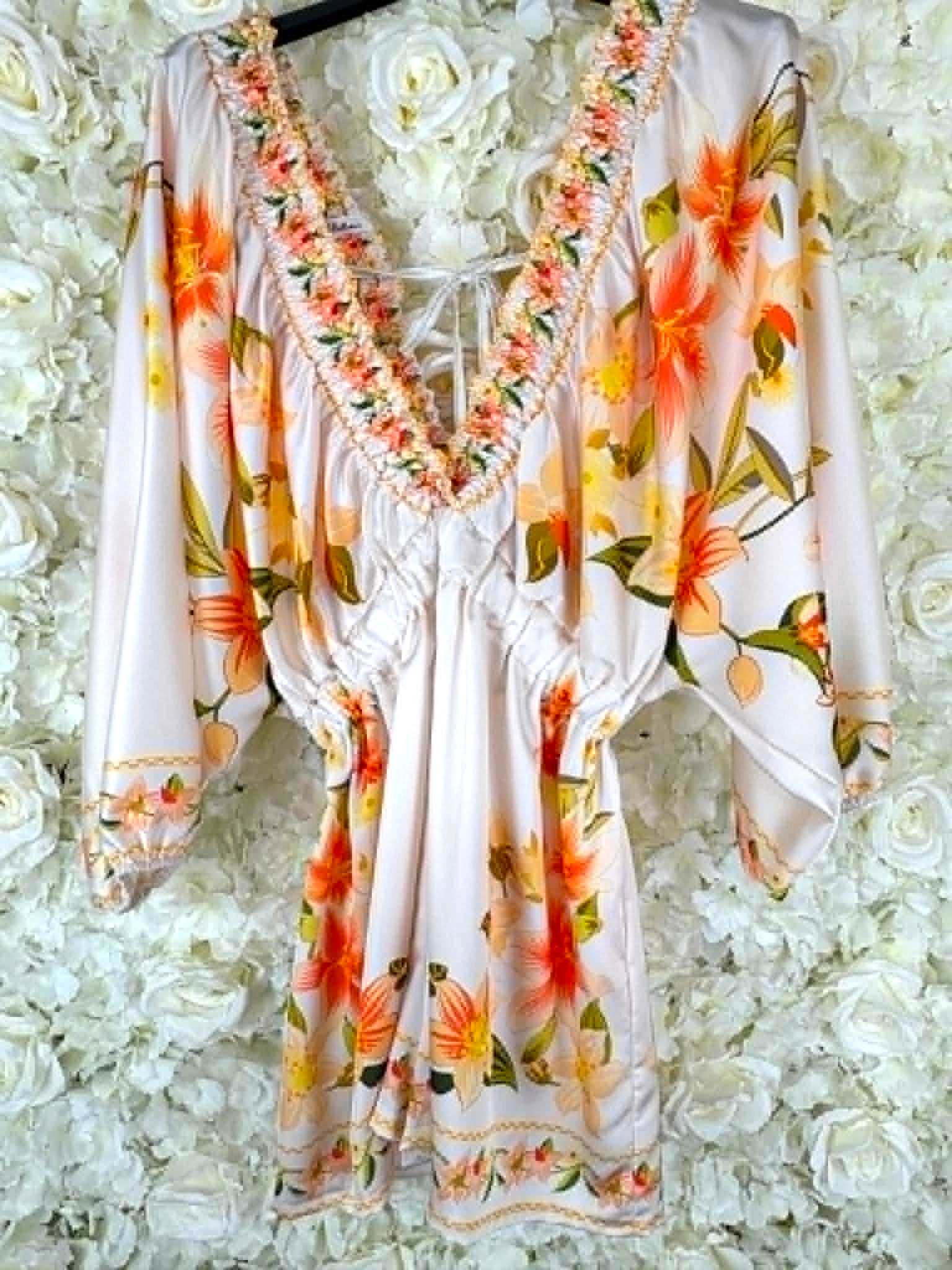 LEOTINE - Floral Playsuit 14 to 24