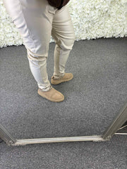 Maxine - Wet Look Magic Trousers 14 to 22