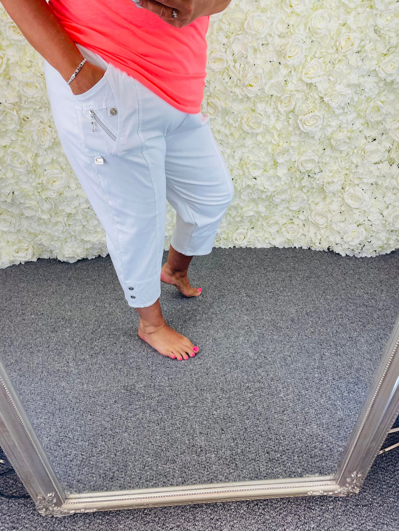 Cherry - 3/4 Trousers