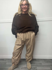 Shelley -  PU Trousers 16 to 24/26