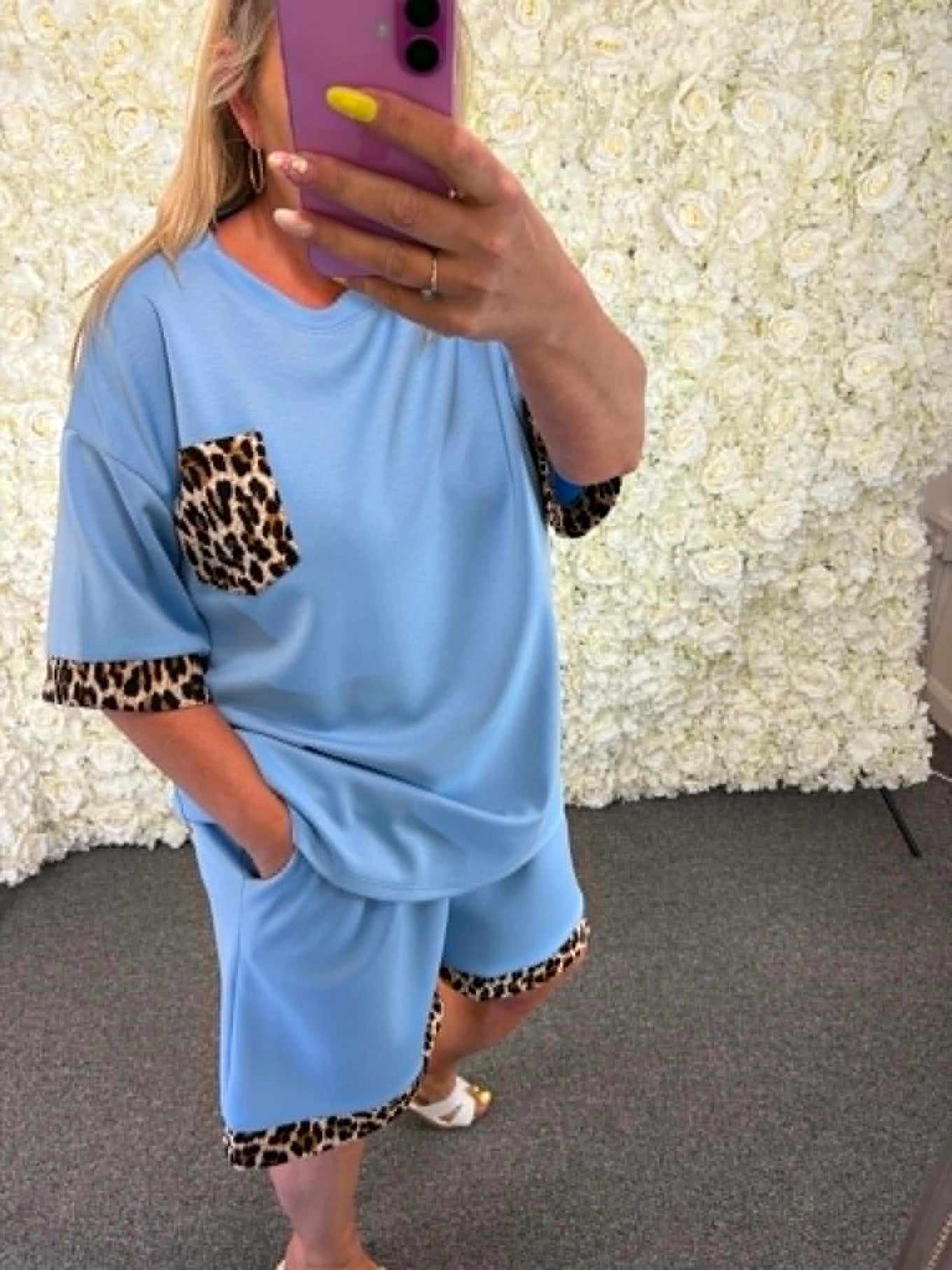 Lorna - Leopard Print Short Set 14 to 24