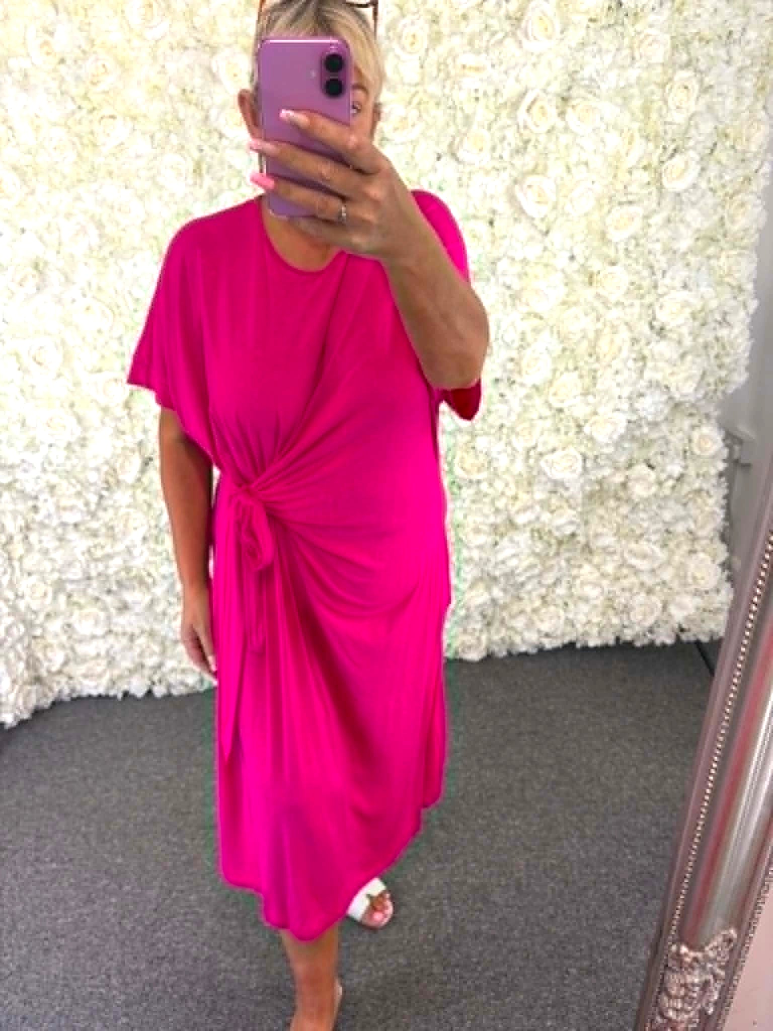 JESSICA - Tie Up Waist Dress 14 to 24