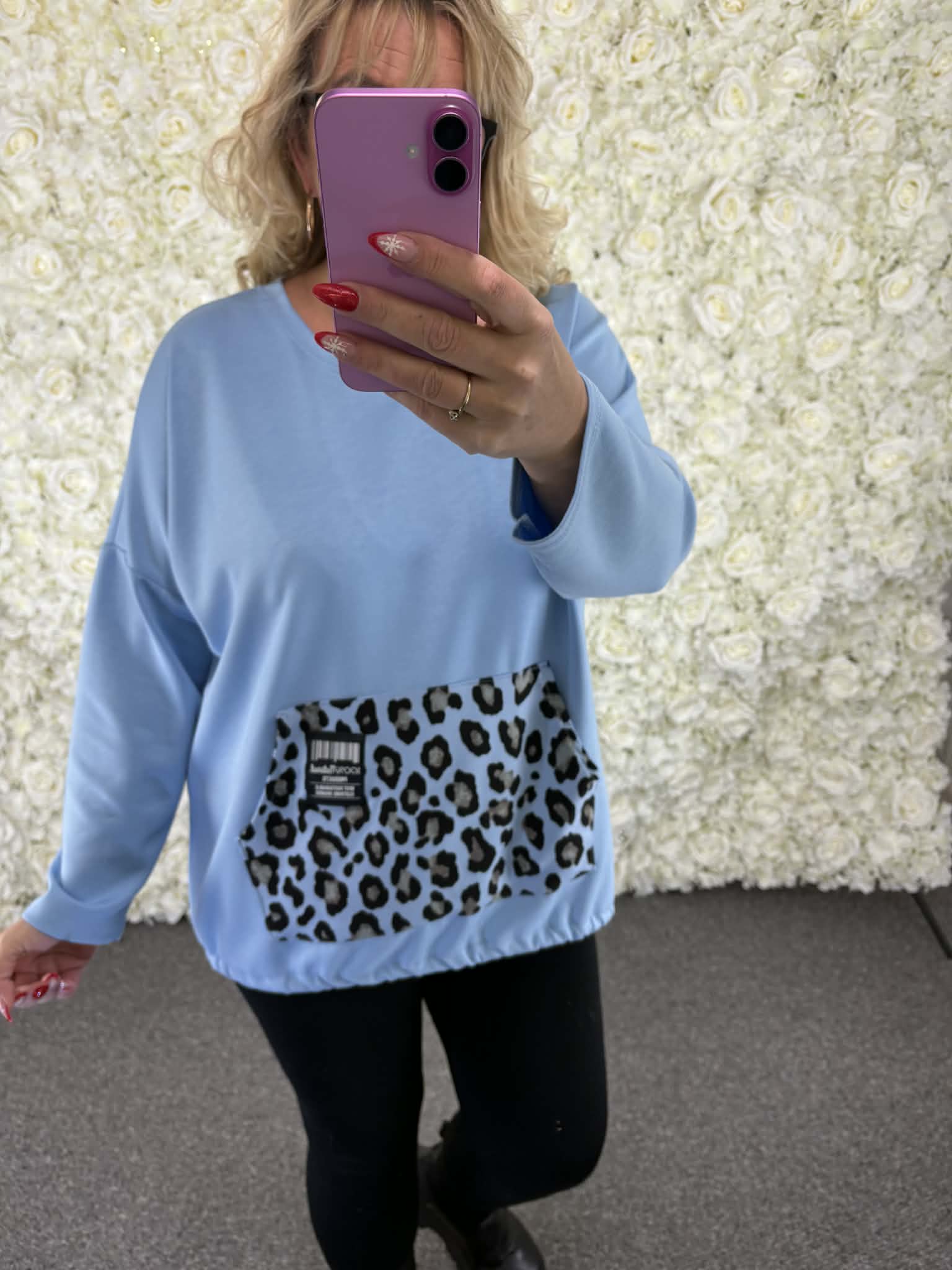 Able Animal Print Scuba Sweatshirt 14 to 22