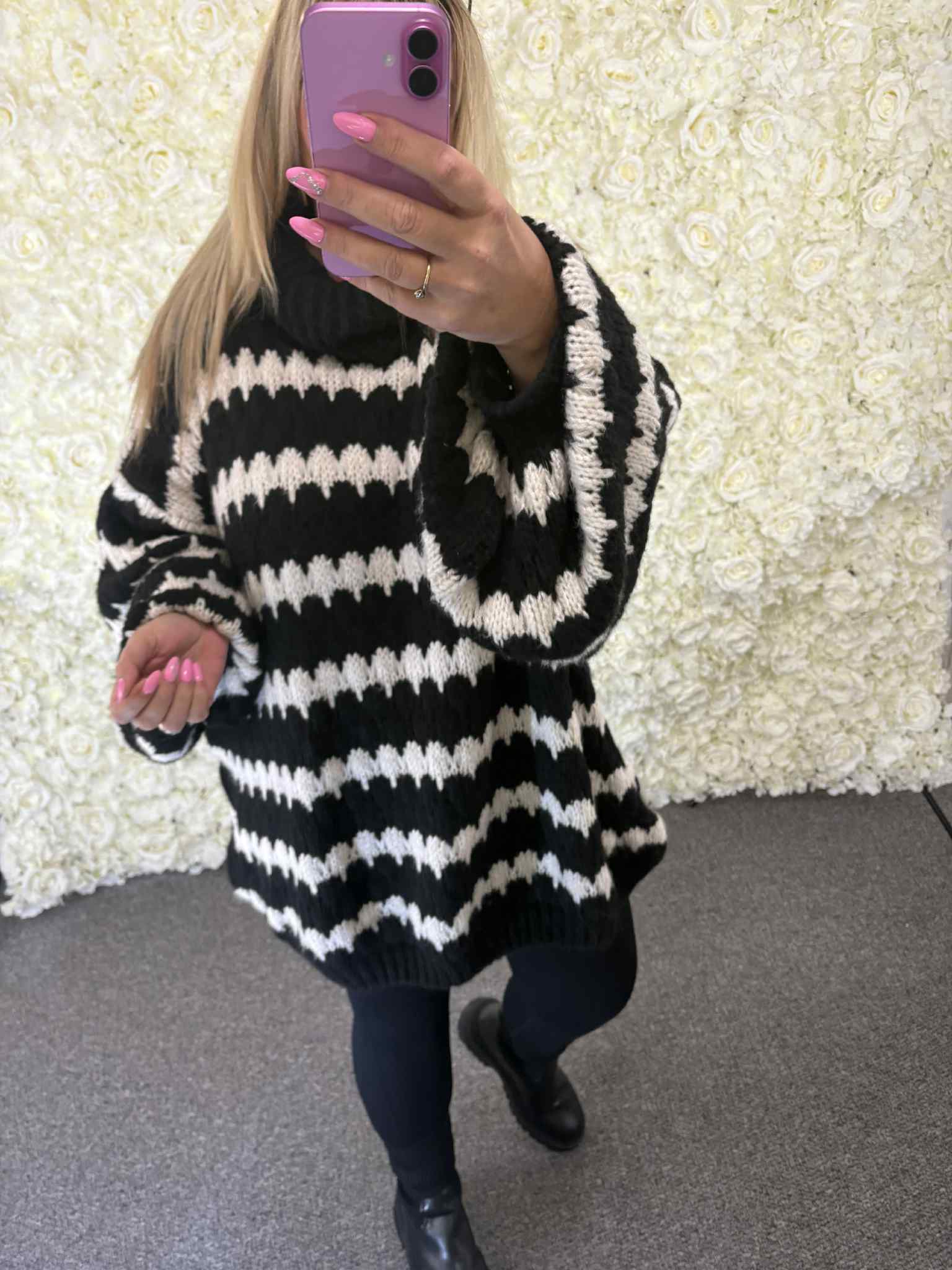 Matilda - Chunky Striped Jumper 16 to 26