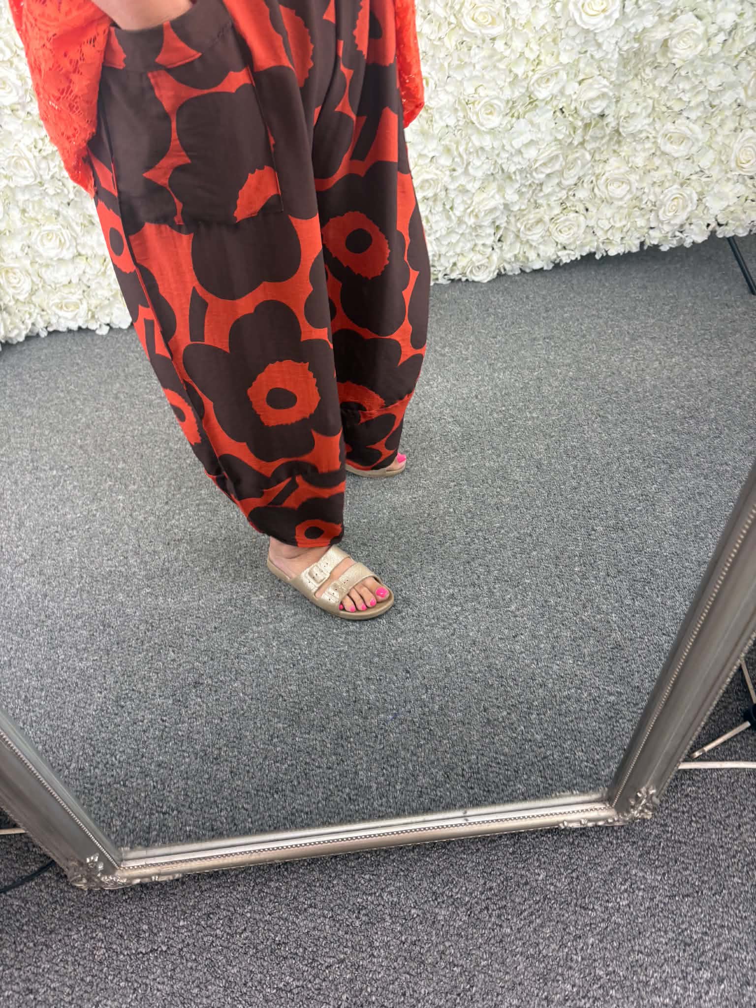 Florie - Barrel Leg Trousers 14 to 24