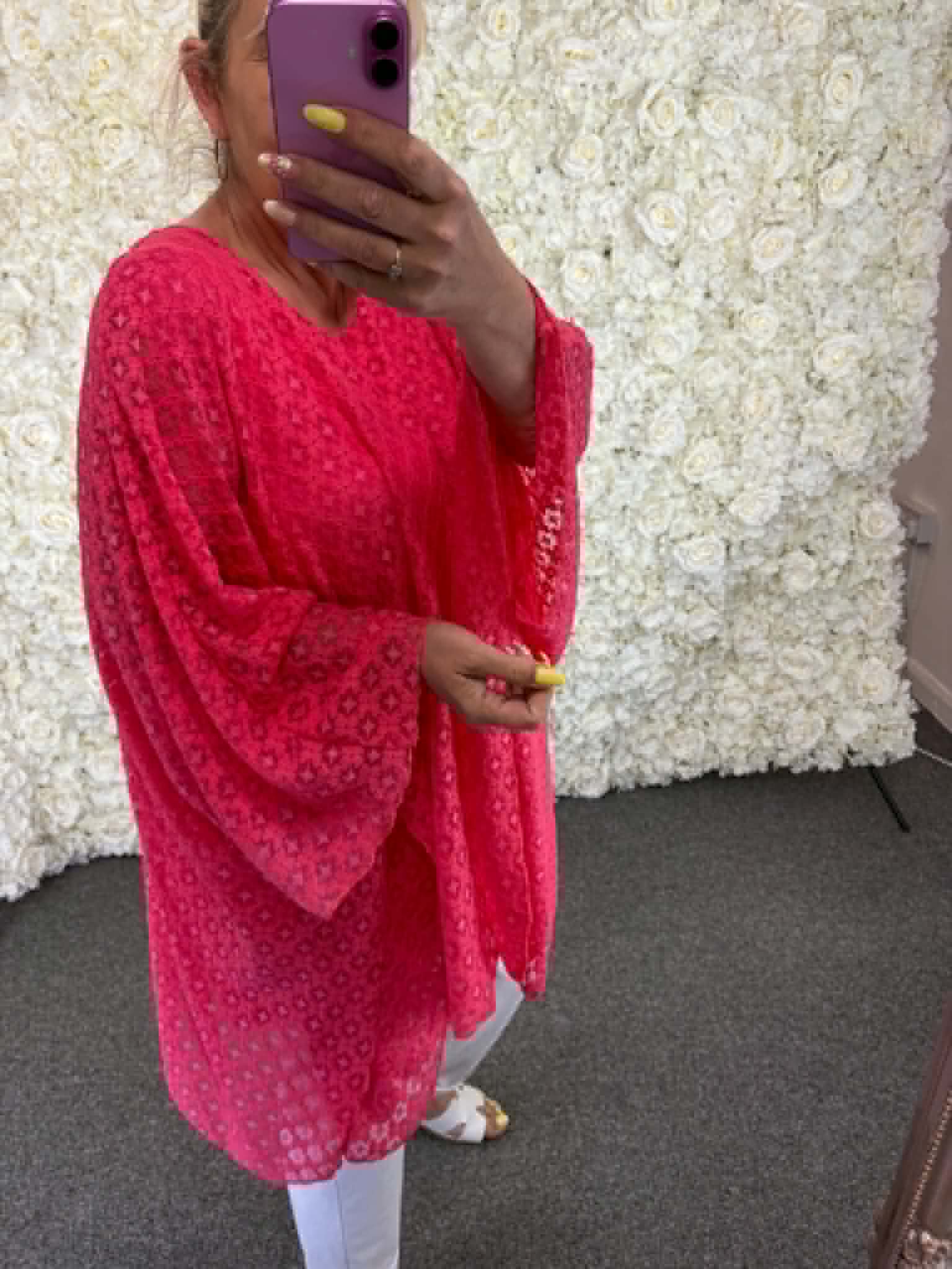 Libbi -  Lace Blouse 14 to 26/28
