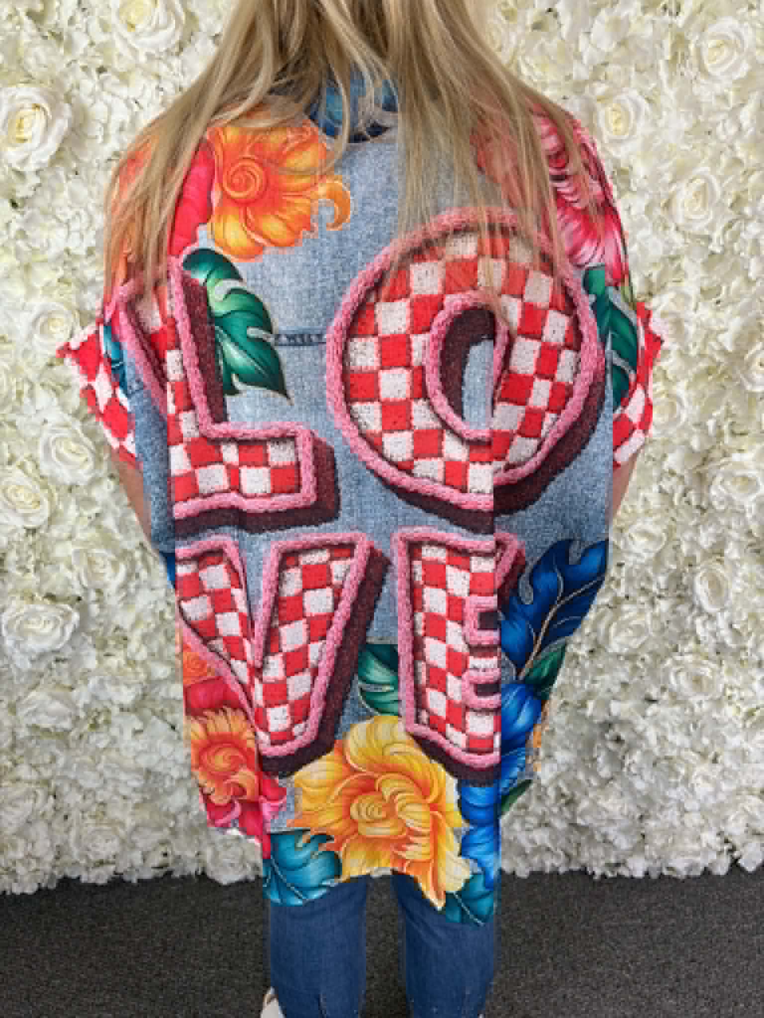 Charlie - Love Printed Blouse 14 to 24