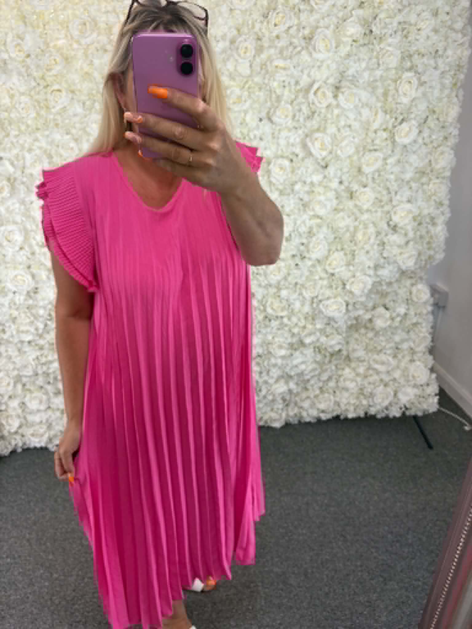 ENID - Pleated Dress 14 to 24
