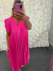 ENID - Pleated Dress 14 to 24