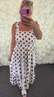 Fenella - Polka Dot Dress 14 to 24