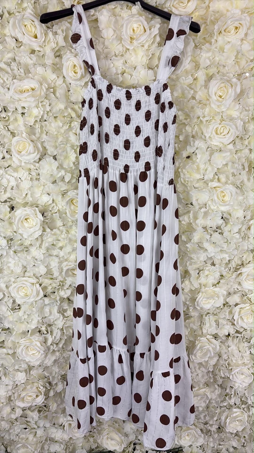 Fenella - Polka Dot Dress 14 to 24