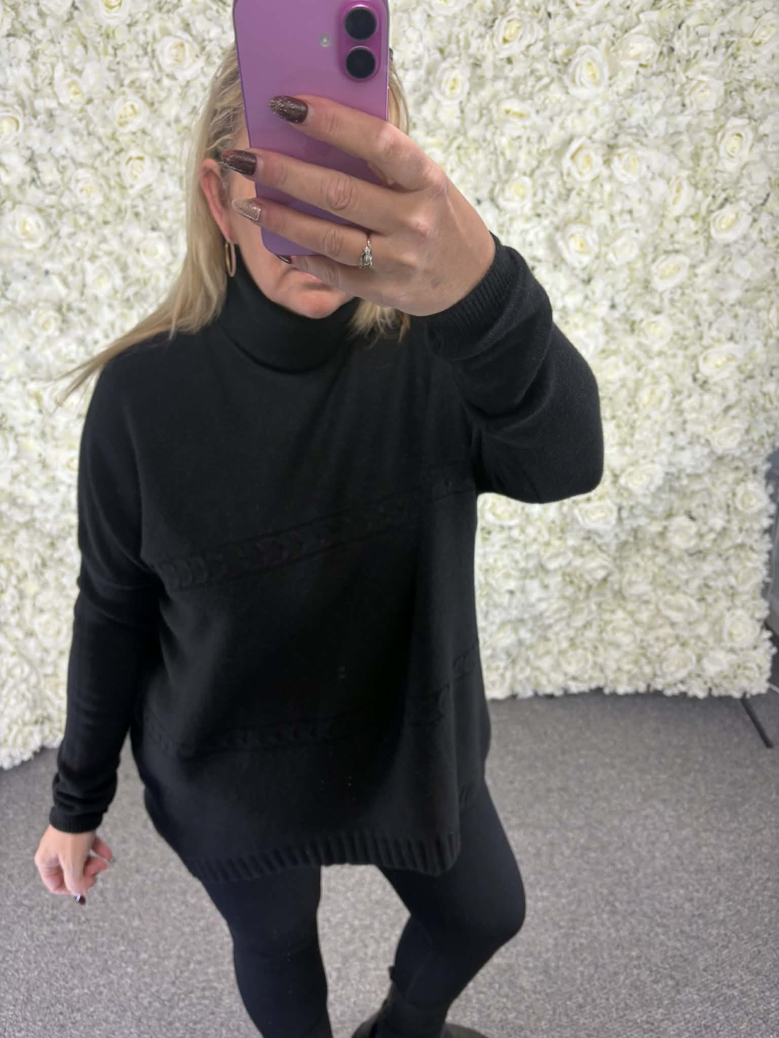 Libby - Roll Neck Jumper 14 to 22/24